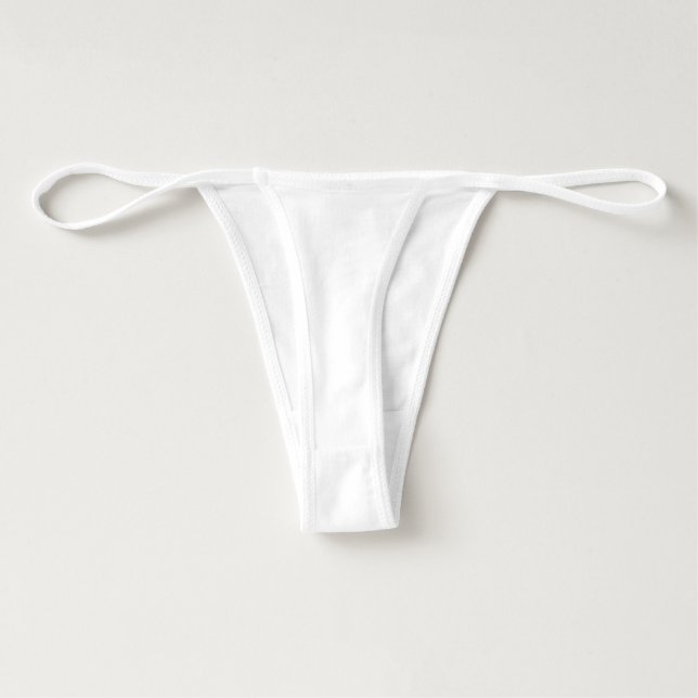 Funny women's thong underwear for future Mrs bride