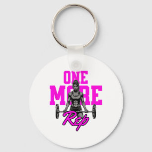 Funny Women's Weightlifting Reps Bodybuilding Musc Keychain