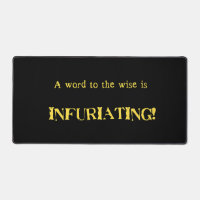 Funny 'Word to the Wise' Humour