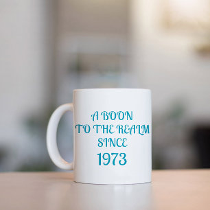 Funny Wording Cool Font With Photo Two-Tone Coffee Mug