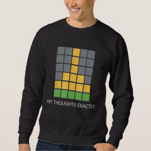 Funny Wordle Middle Finger, 66 Winner, online word Sweatshirt