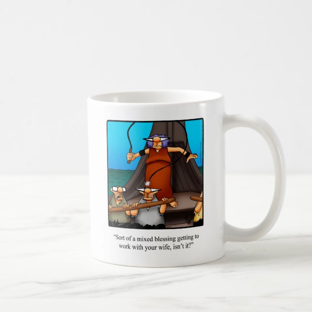 Funny "Work Couple" Humour Mug Gift (Right)