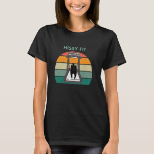 Funny Workout Gym Exercise Cat Lover Fitness Coach T-Shirt
