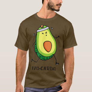 Funny Workout Home Gym Healthy Food I Avocado Avo- T-Shirt