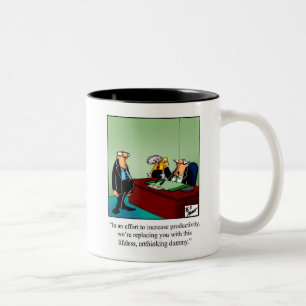 Funny Workplace Boss Humour Mug