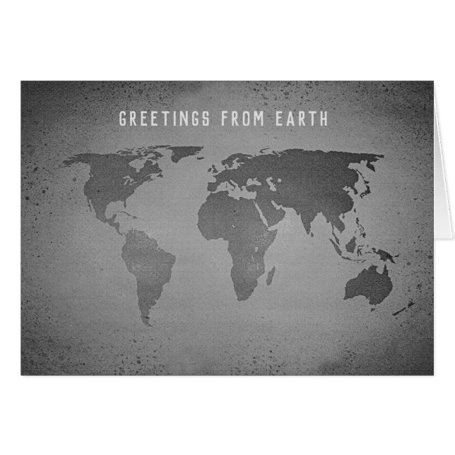 Funny world map (Front Horizontal)