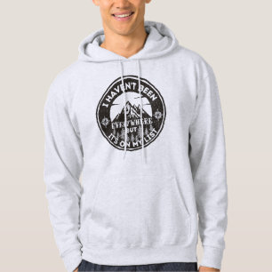 funny world traveller I haven't been everywhere Hoodie