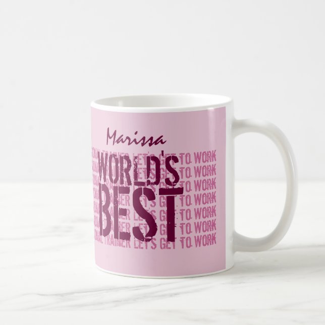 Funny World's Best PERSONAL TRAINER S2 Coffee Mug (Right)