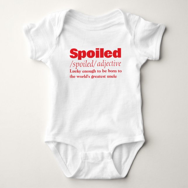 funny world's greatest uncle baby bodysuit (Front)