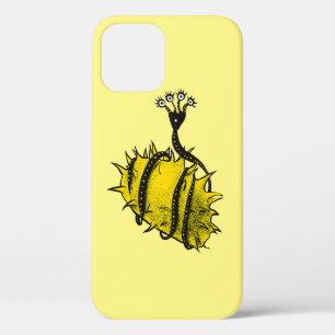 Funny Worm And Chestnut Shell Strange Creature iPhone 12 Case