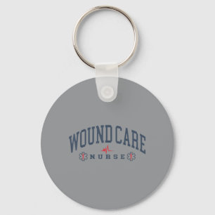 Funny Wound Care Nurse Stethoscope Nurse Day Nurse Keychain