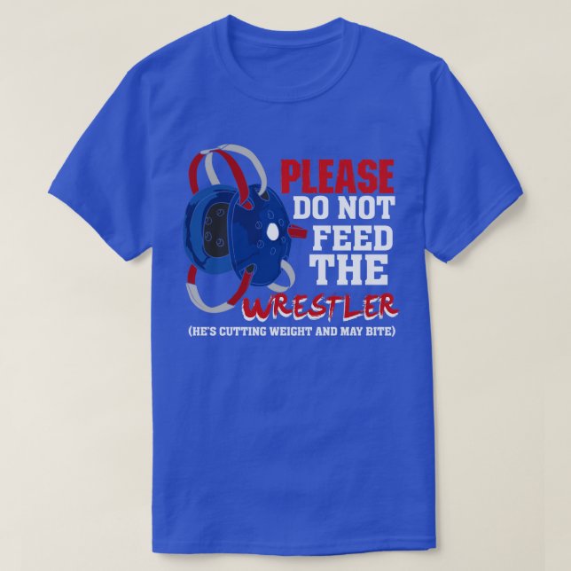 Funny Wrestler Wrestling Sport Wrestle Gift  T-Shirt (Design Front)
