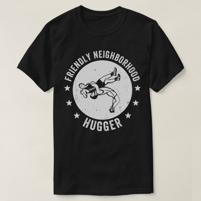 Funny Wrestling Quote For Wrestler Men Wrestle T-Shirt (Design Front)