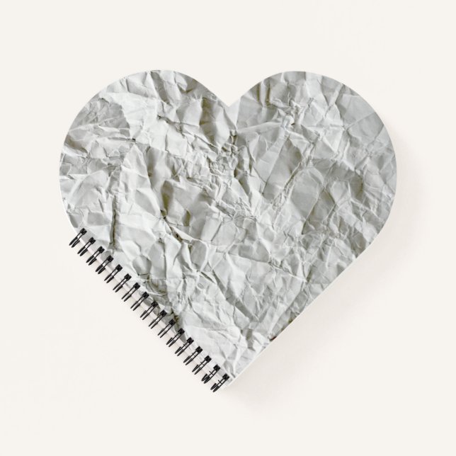 Funny wrinkled paper notebook (Front)