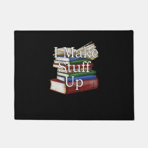 Funny Writer Author Writing I Write Books Doormat