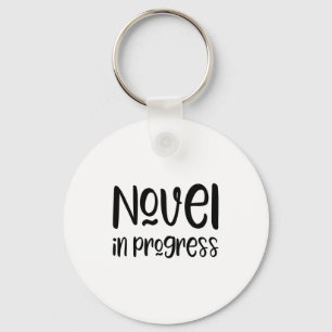 Funny Writer Slogan  Keychain