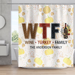 Funny WTF Wine Turkey Family Thanksgiving