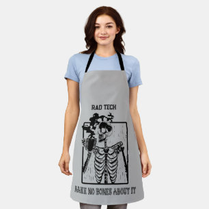 Funny X-ray Customizable Medical Job Rad Tech Apron
