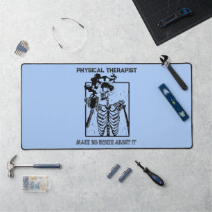 Funny X-ray Customize Medical Physical Therapist Desk Mat