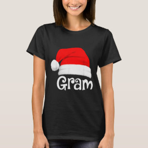 Funny Xmas Pajama Group Matching Gram Christmas Ha T-Shirt
