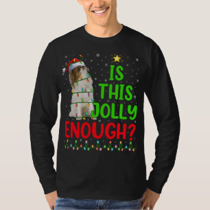 Funny Xmas Tree Is This Jolly Enough Japanese Chin T-Shirt
