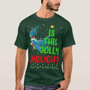 Funny Xmas Tree Is This Jolly Enough Swallow Bird  T-Shirt
