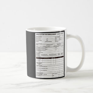 Funny Y Halloween Costume Job Application Trick Or Coffee Mug
