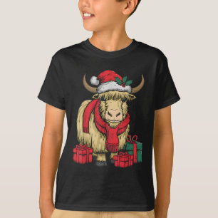 Funny Yak Lover Xmas Holiday Santa Yak Christmas T-Shirt