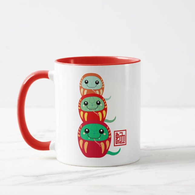 FUNNY YEAR OF THE SNAKE 2025 MUG (Left)
