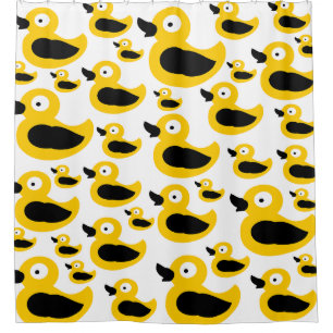 Funny yellow duckling