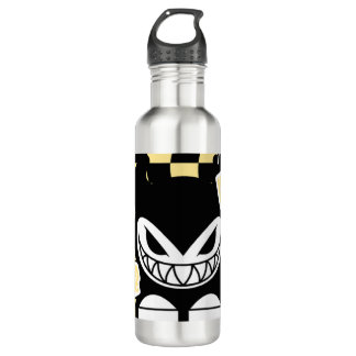 Funny Yellow Labubou-Inspired 710 Ml Water Bottle