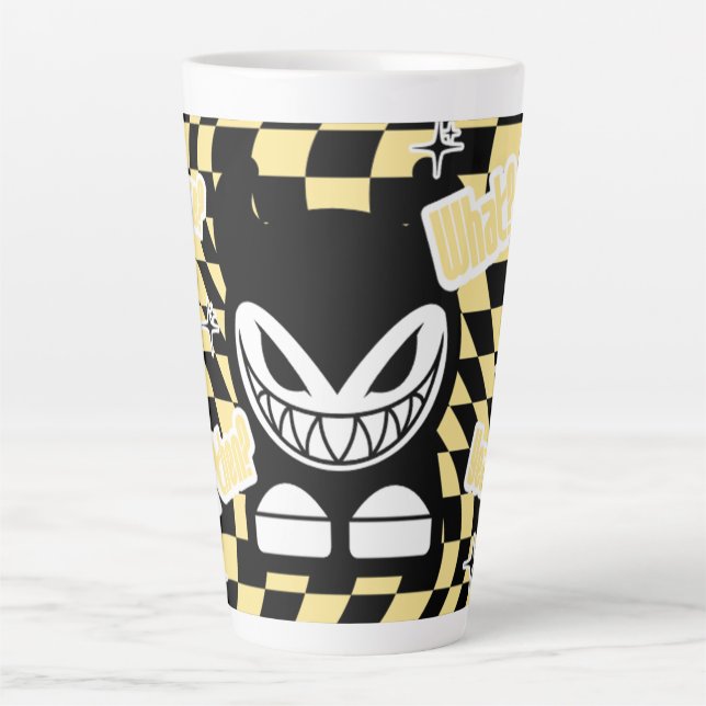 Funny Yellow Labubou-Inspired Mug | Cute Bold  (Devant)