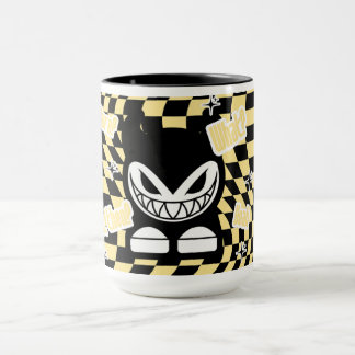 Funny Yellow Labubou-Inspired Mug | Cute Bold 
