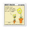 Funny Yellow Tulips Mother and Daughter Cartoon