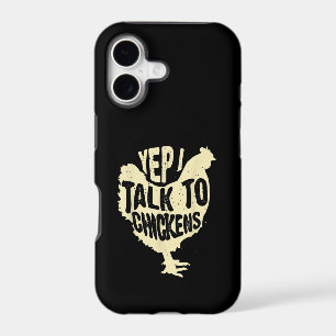 Funny Yep I Talk To Chickens Gift Cool Animal Whis