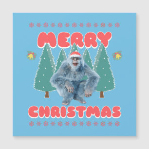 Funny Yeti - Merry Christmas