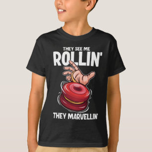 Funny Yo-Yo Rollin Retro Yoyo T-Shirt