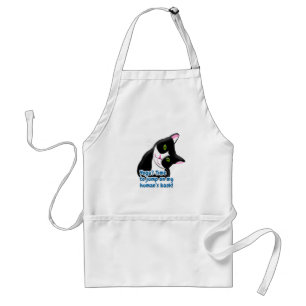 Funny Yoga Cat Standard Apron