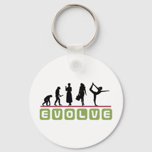 Funny Yoga Gift Keychain