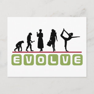 Funny Yoga Gift Postcard