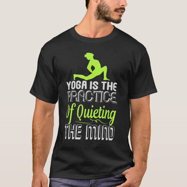 Funny Yoga Gift T-Shirt (Front)
