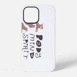 Funny Yoga Llamas iPhone 12 Case