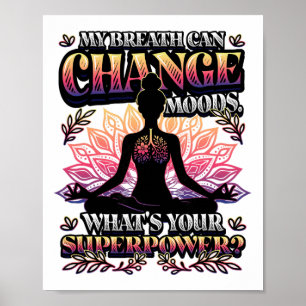 Funny Yoga Meditation Breathwork _7  Poster