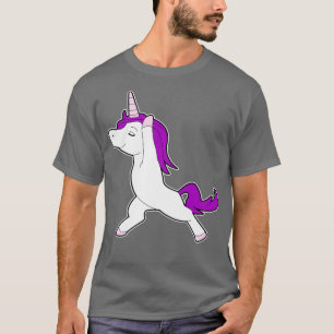 Funny Yoga Unicorn Gift For Women T-Shirt