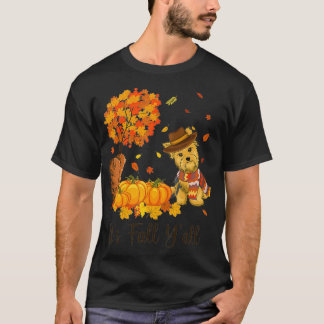 Funny Yorkshire Terrier Yorkie Dog Autumn Its T-Shirt