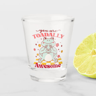 Funny You Are Awesome Pun Shot Glass
