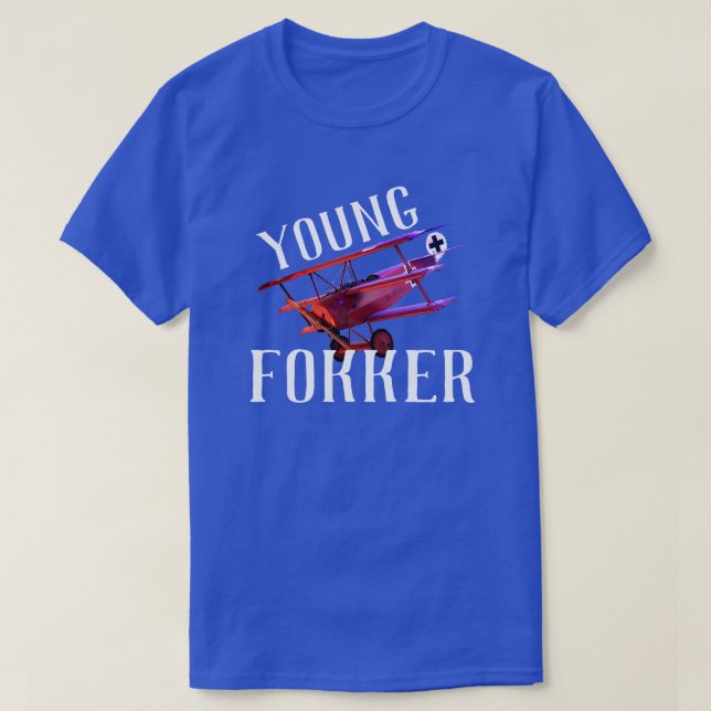 Funny "Young Fokker" T-Shirt (Design Front)