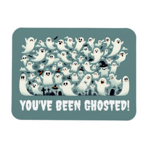 Funny You've Been Ghosted! Ghosts in Graveyard Magnet