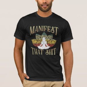 Funny Zen Meditating Yoga Namaste Sarcastic T-Shirt