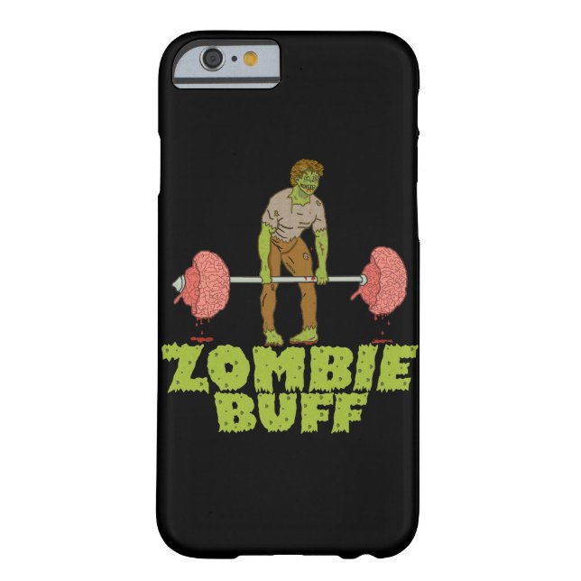 Funny Zombie Buff Weight Lifter Case-Mate iPhone Case (Back)